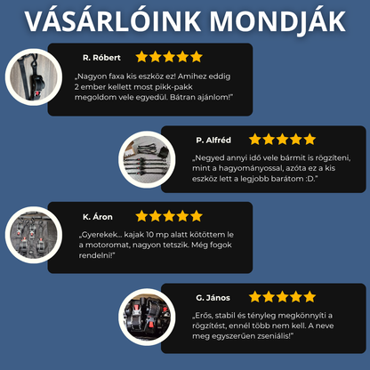 Lock&Roll - Gyorsrögzítő rendszer